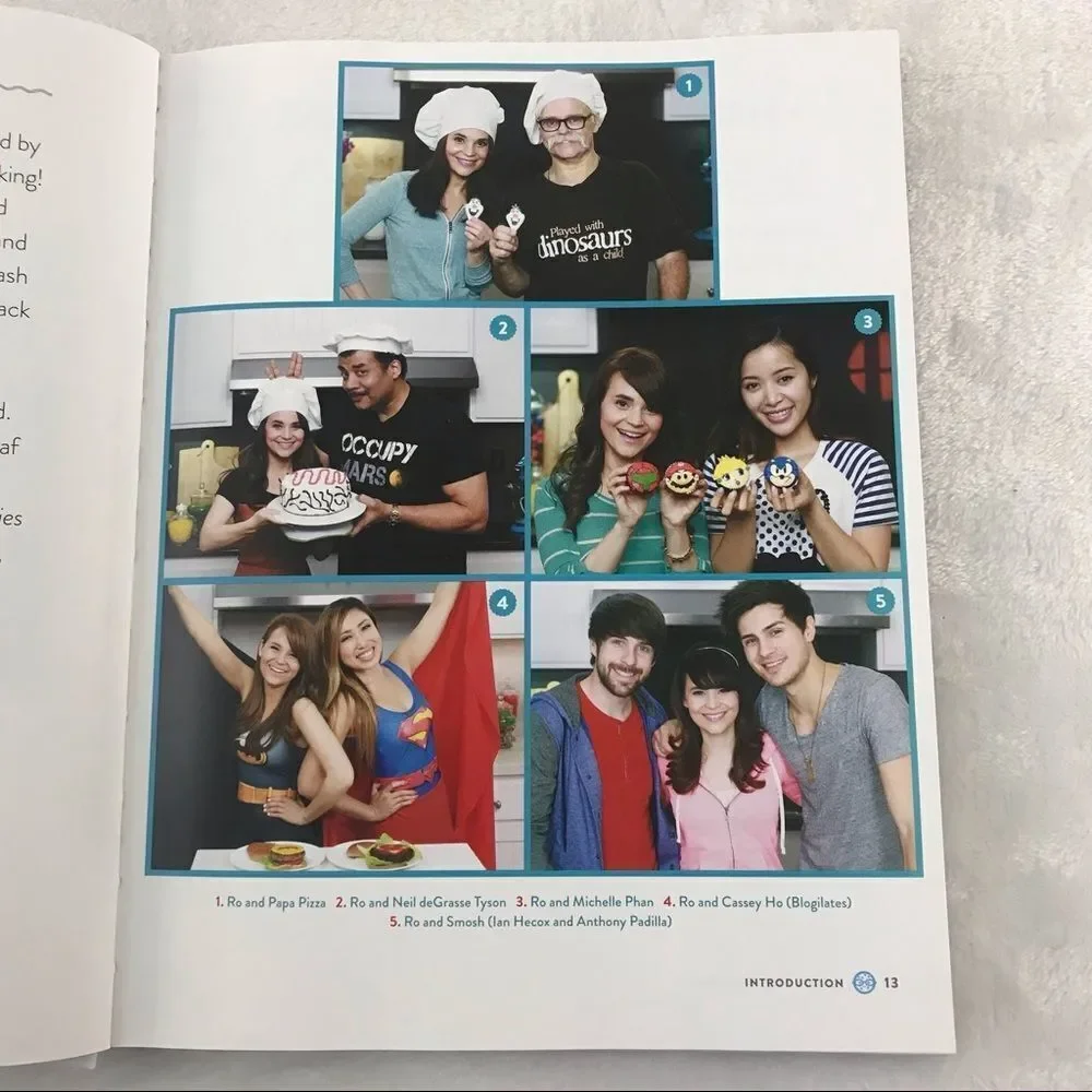 ‎**Book** Nerdy Mummies cookbook by Rosanna Pansino